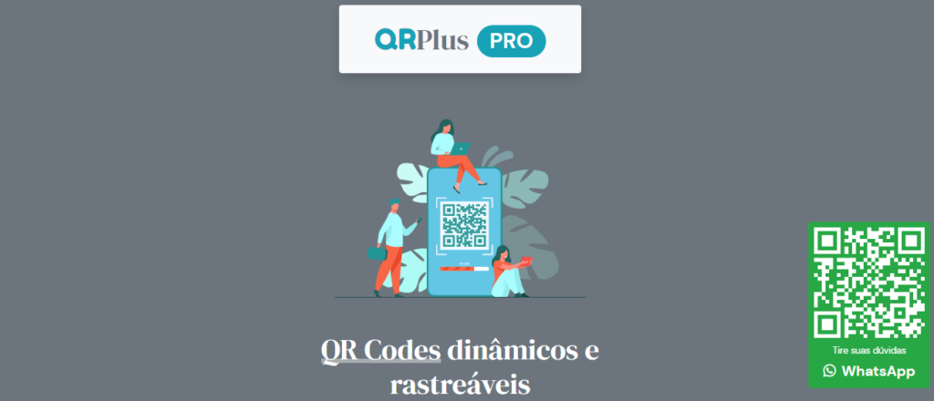 imagem de um Qr Code